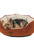 Hondenmand - Luxe hondenkussen - Legend Terracotta maat M Tensfact.com