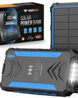 Tensfact Solar Powerbank 36000 mAh