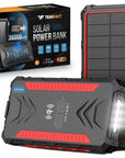 Tensfact Solar Powerbank 36000 mAh