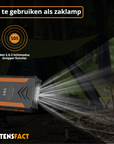 Tensfact® Solar Powerbank 36000 mAh Wireless Charger - Orange TensDesigns