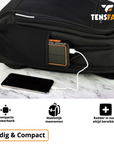 Tensfact® Solar Powerbank 36000 mAh Wireless Charger - Orange TensDesigns