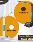 Led bureaulamp met draadloos oplader Tensfact® Wit TensDesigns