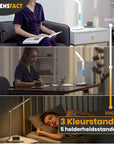Led bureaulamp met draadloos oplader Tensfact® Wit TensDesigns