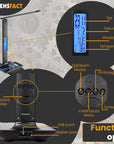 Led bureaulamp met draadloos oplader Tensfact® TensDesigns