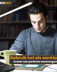 Led bureaulamp met draadloos oplader Tensfact® Wit TensDesigns