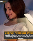 Led bureaulamp met draadloos oplader Tensfact® Wit TensDesigns