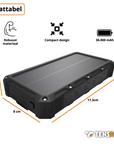 Tensfact Solar Powerbank 36000 mAh