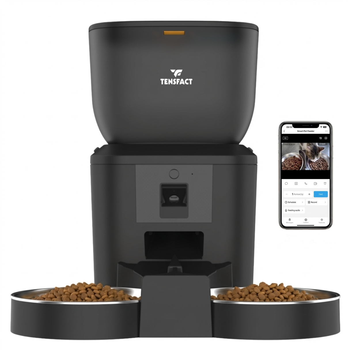 Automatische voerbak: Nooit meer stress over voedertijd! Tensfact.com