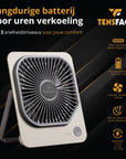 Tensfact oplaadbare mini ventilator Tensfact.com