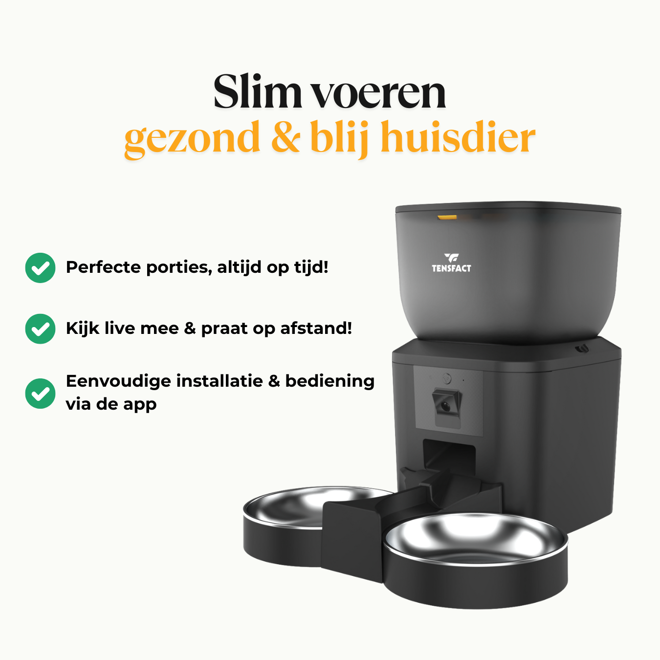 Automatische voerbak: Een slimme oplossing voor voedertijd! Tensfact.com