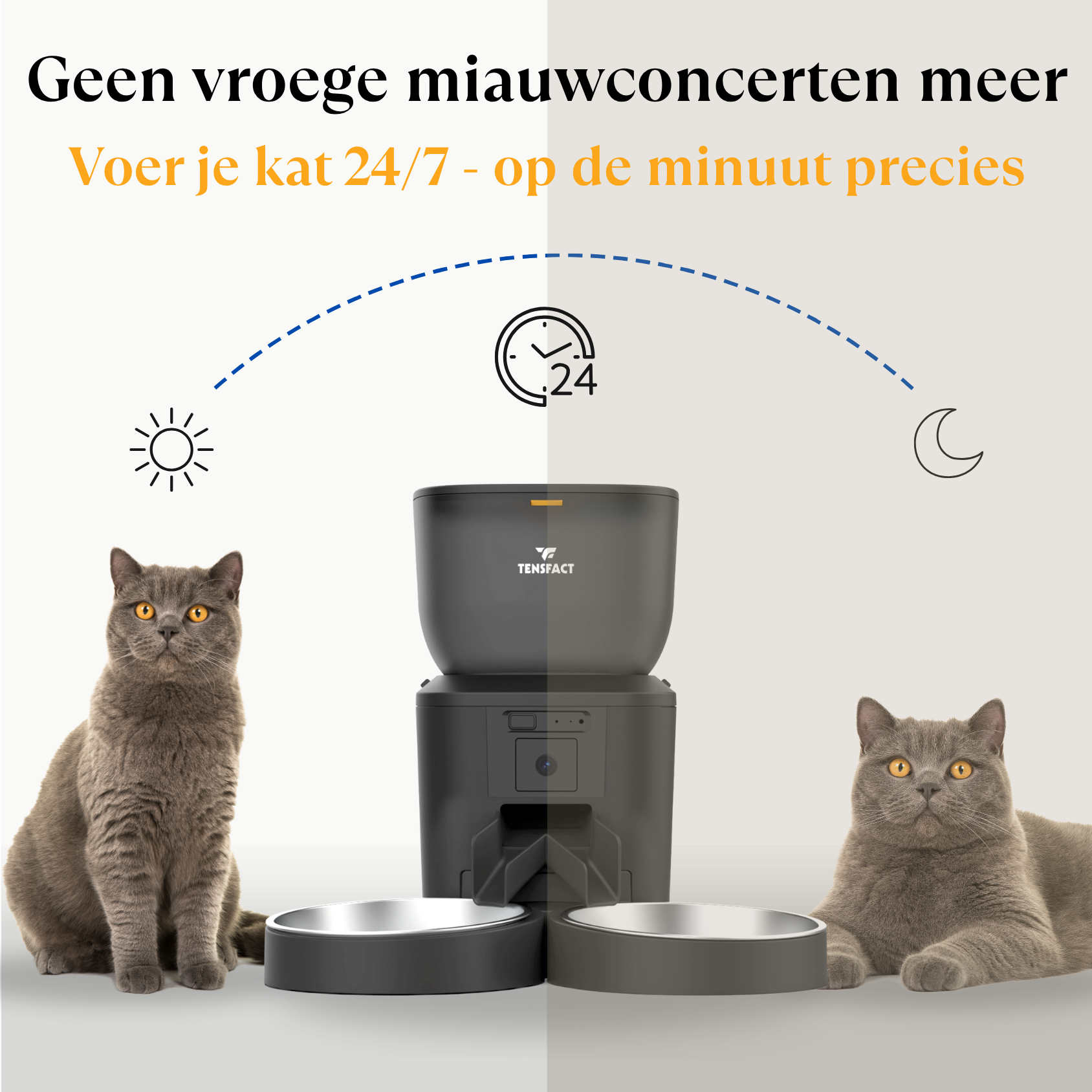 Tensfact Automatische Voerbak voor Kat of Hond Tensfact.com