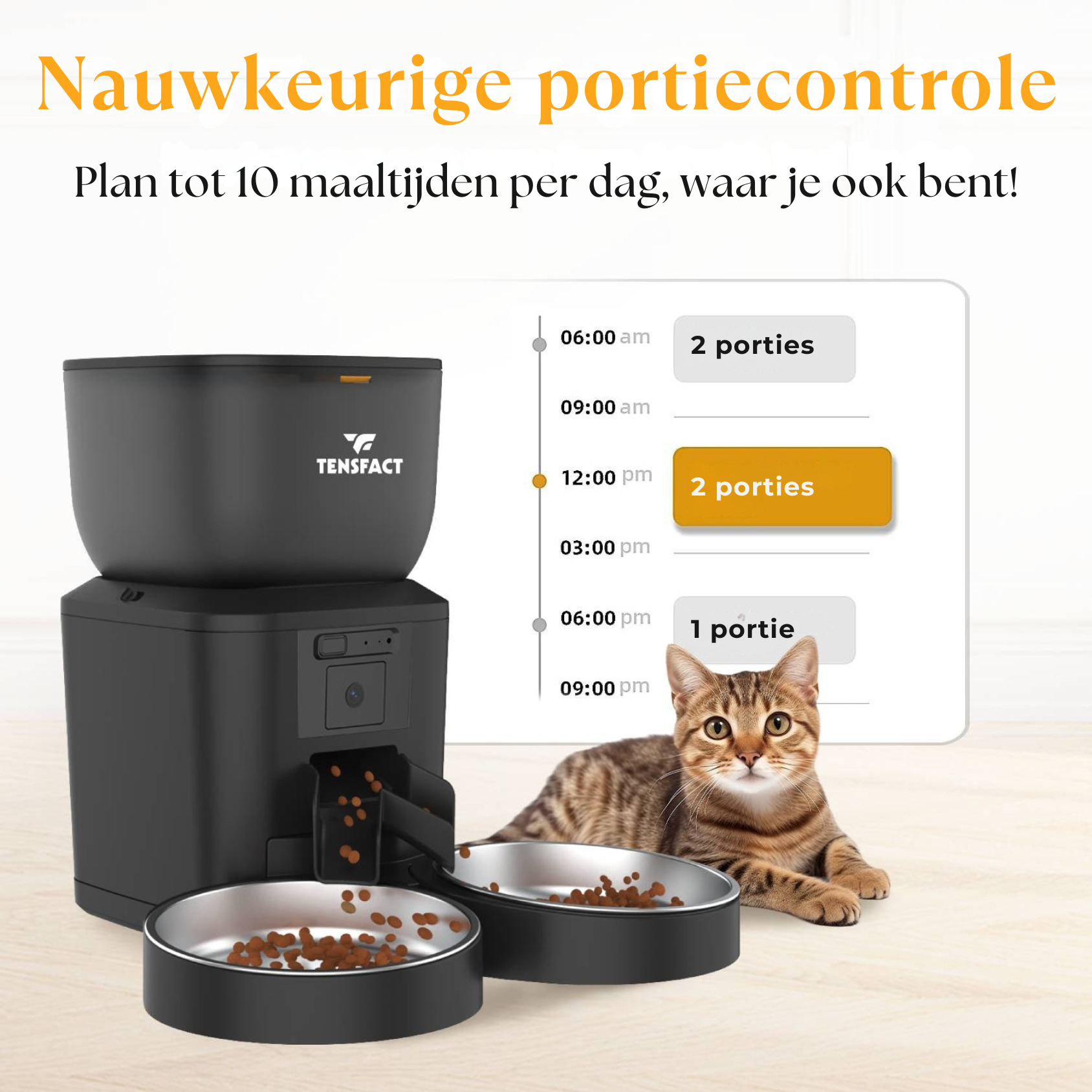 Tensfact Automatische Voerbak voor Kat of Hond Tensfact.com