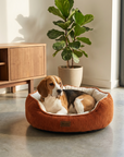 Hondenmand - Luxe hondenkussen - Legend Terracotta maat L Tensfact.com