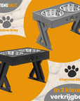 Tensfact Dubbele Voerbak voor Hond & Kat – Ergonomisch & Duurzaam Tensfact.com