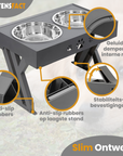 Tensfact Dubbele Voerbak voor Hond & Kat – Ergonomisch & Duurzaam Tensfact.com